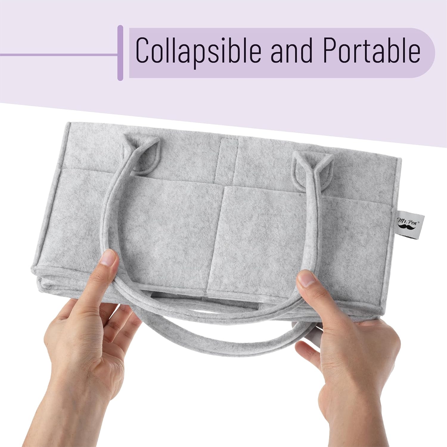 Mr Pen Baby Diaper Caddy Organizer 2 Pack