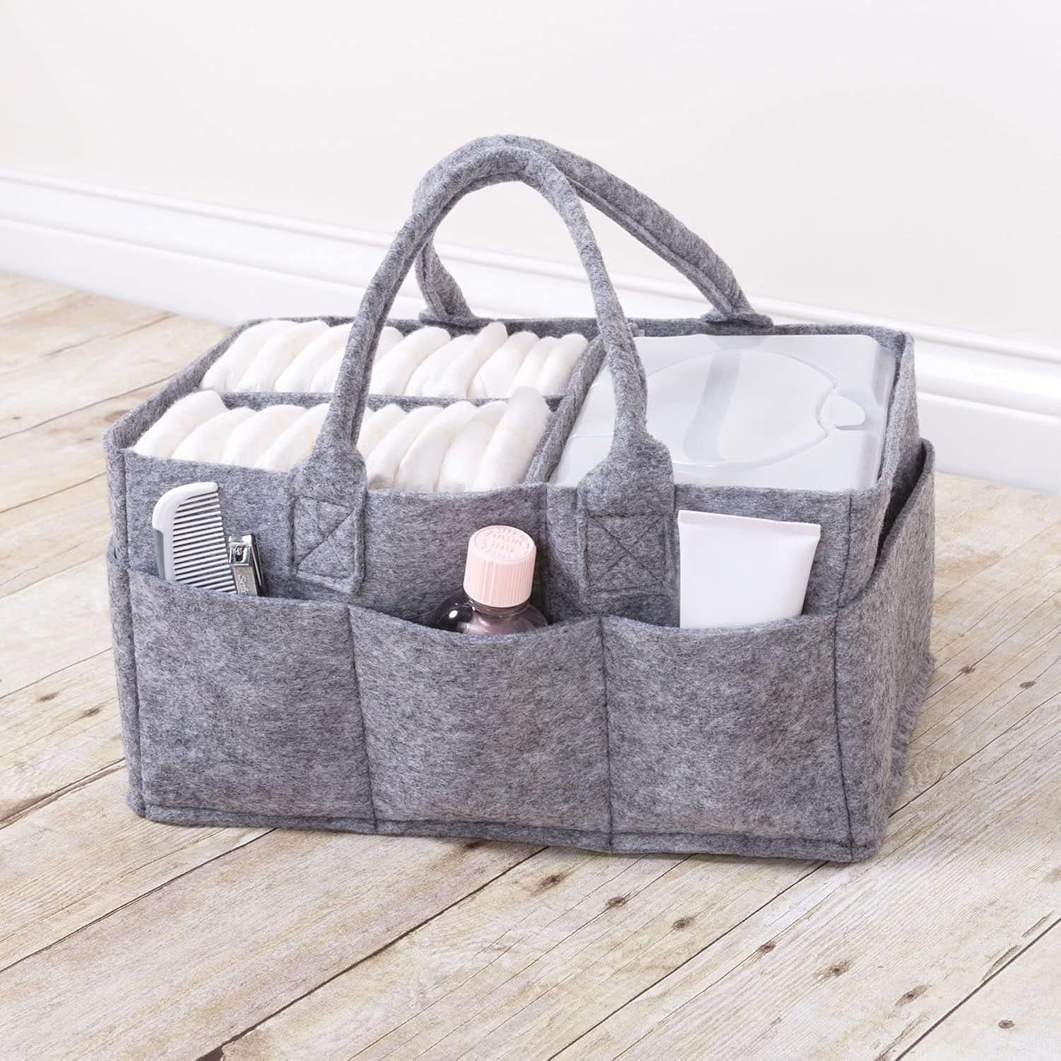 Sammy Lou Collapsible Felt Storage Caddy