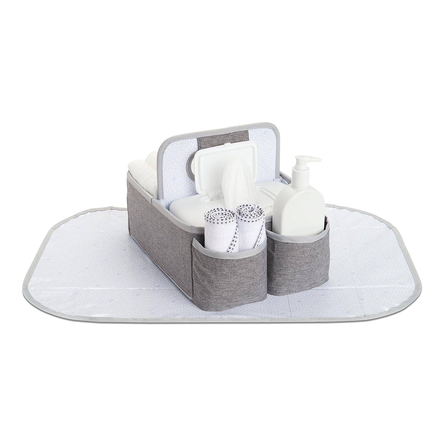 Munchkin Portable Diaper Caddy with 3 Waterproof Liners