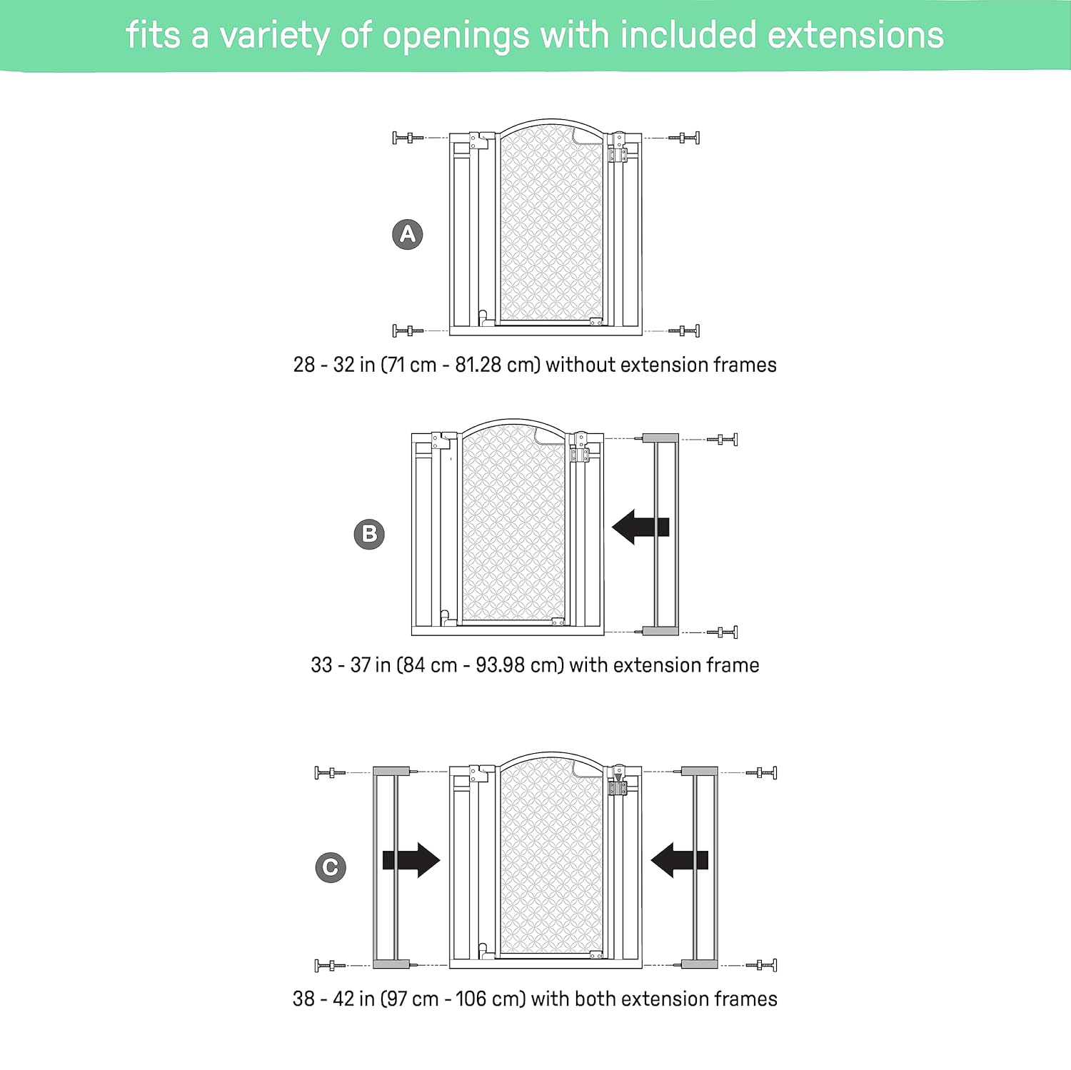 Summer Infant Modern Home Safety Pet and Baby Gate - Gray 1