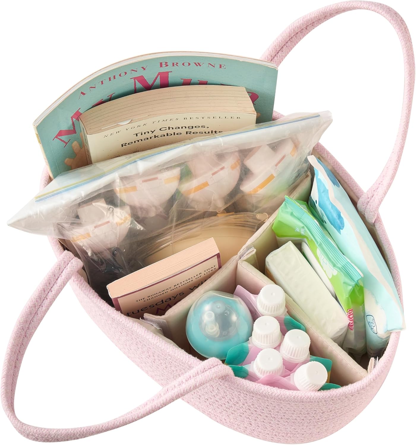 Kodomoore Diaper Caddy Organizer - Pink