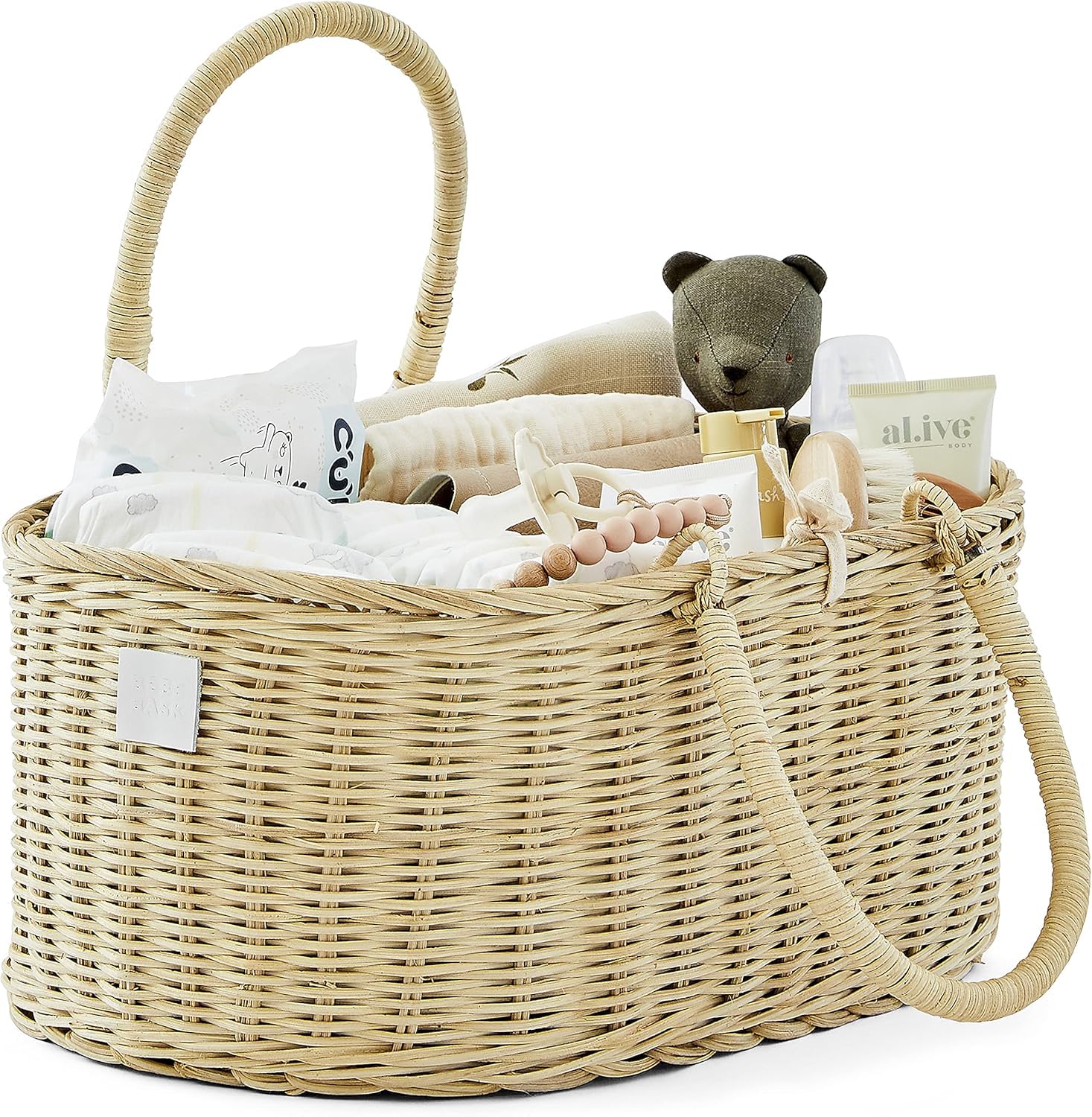 BEBE BASK Premium Baby Diaper Caddy Organizer 1