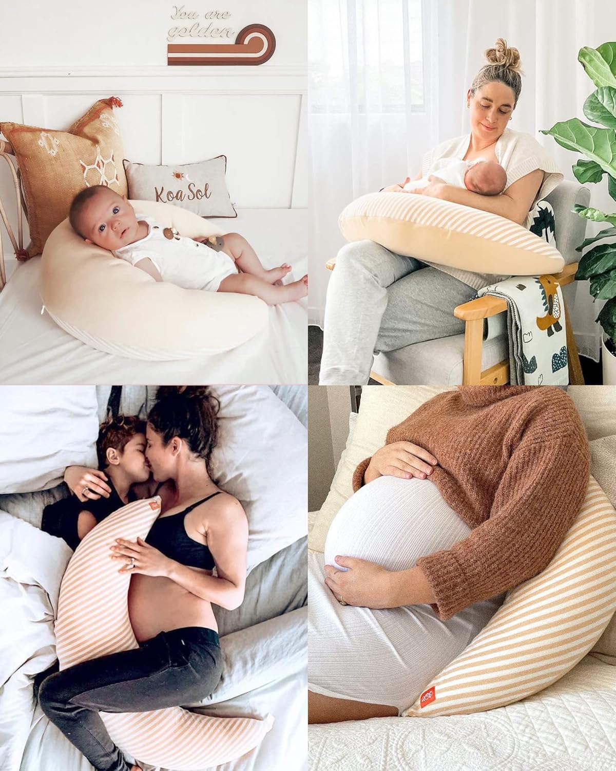 Mamaway Pregnancy Pillow with Temperature Regulation