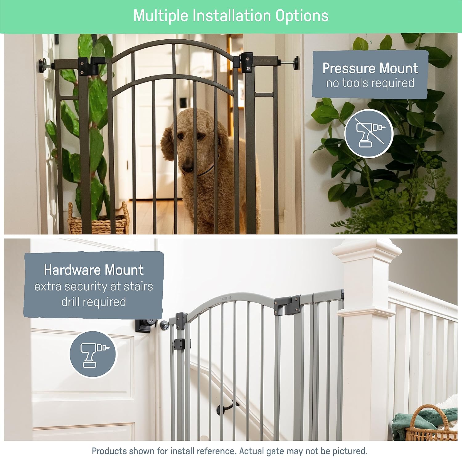 Summer Infant Modern Home Safety Pet and Baby Gate - Espresso 1