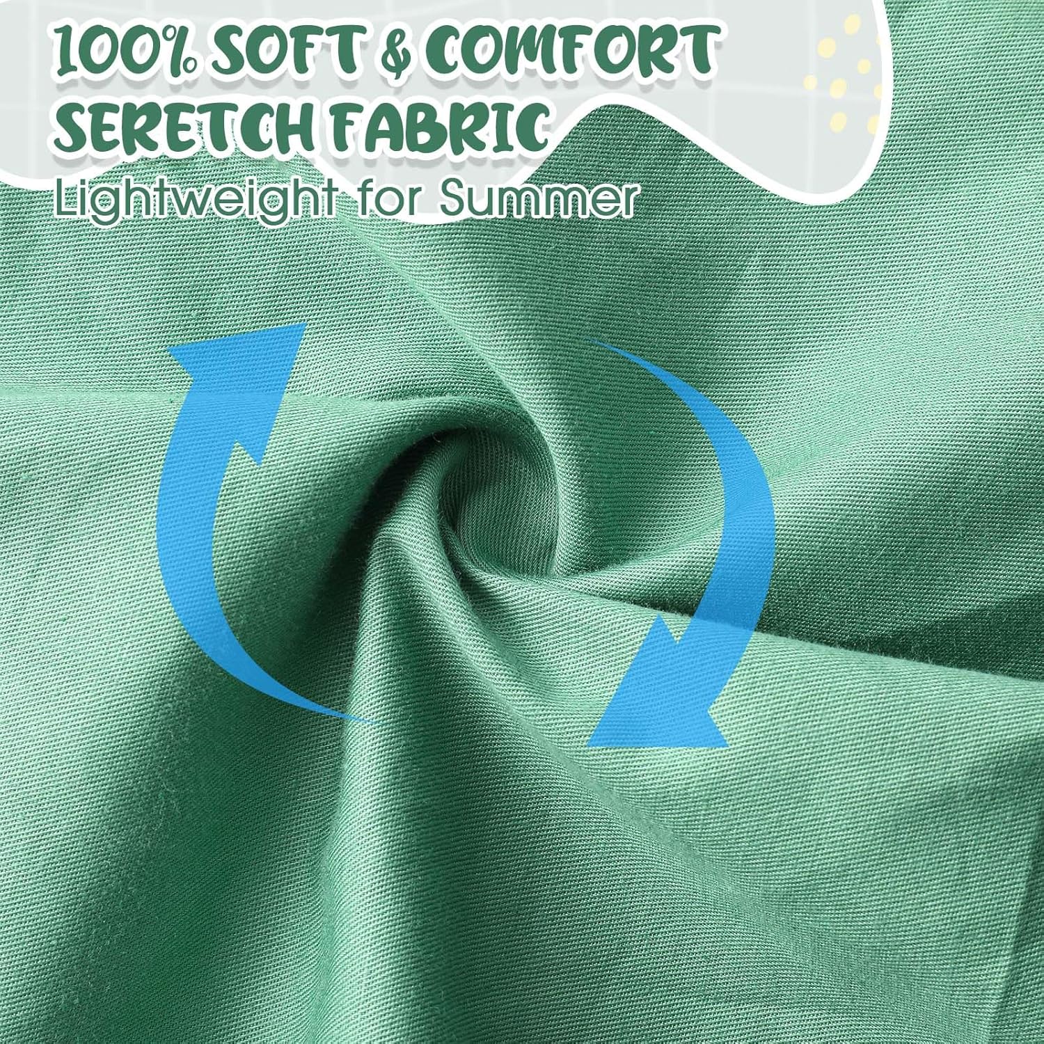Hahafelt 3 Pcs Cotton Pregnancy Pillow Cover U Shaped