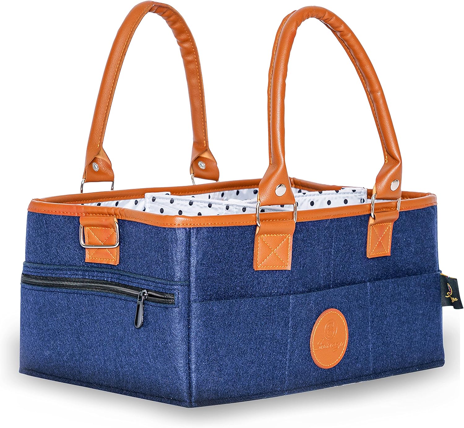 Sarvoza Baby Diaper Caddy Large Tote Organizer