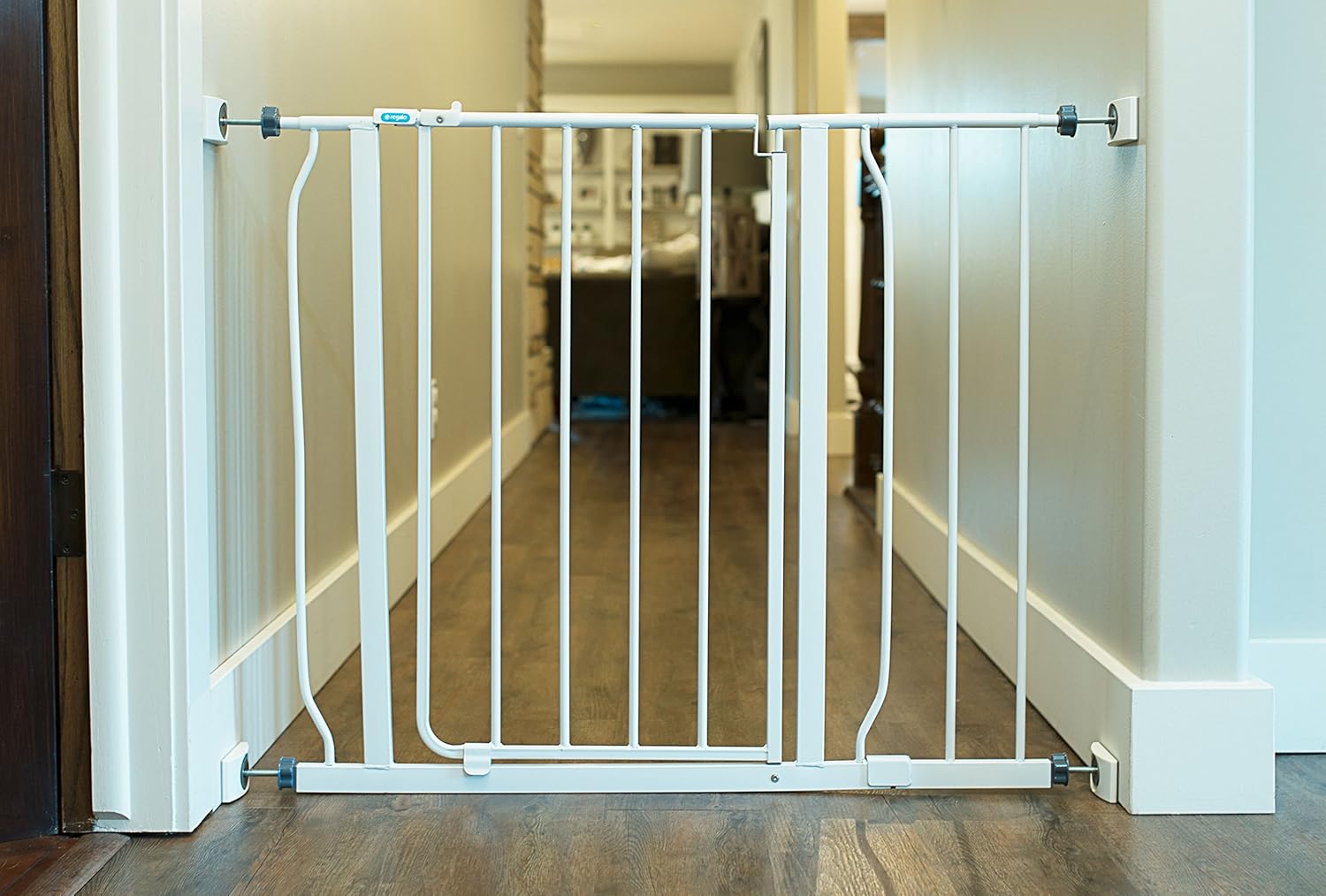 Wall Nanny - Dog Gate Wall Protector 4 Pack Black