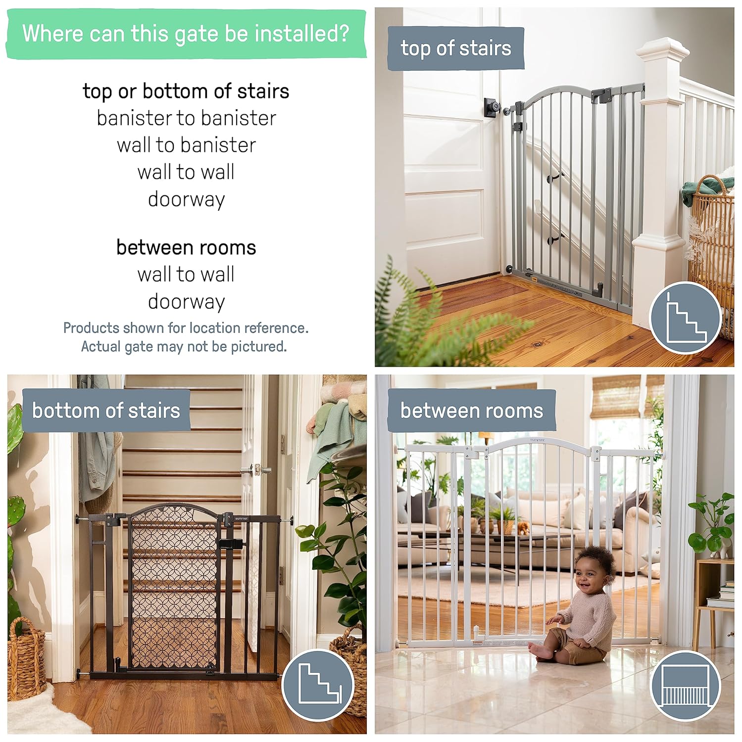 Summer Infant Modern Home Safety Pet and Baby Gate - Espresso 1