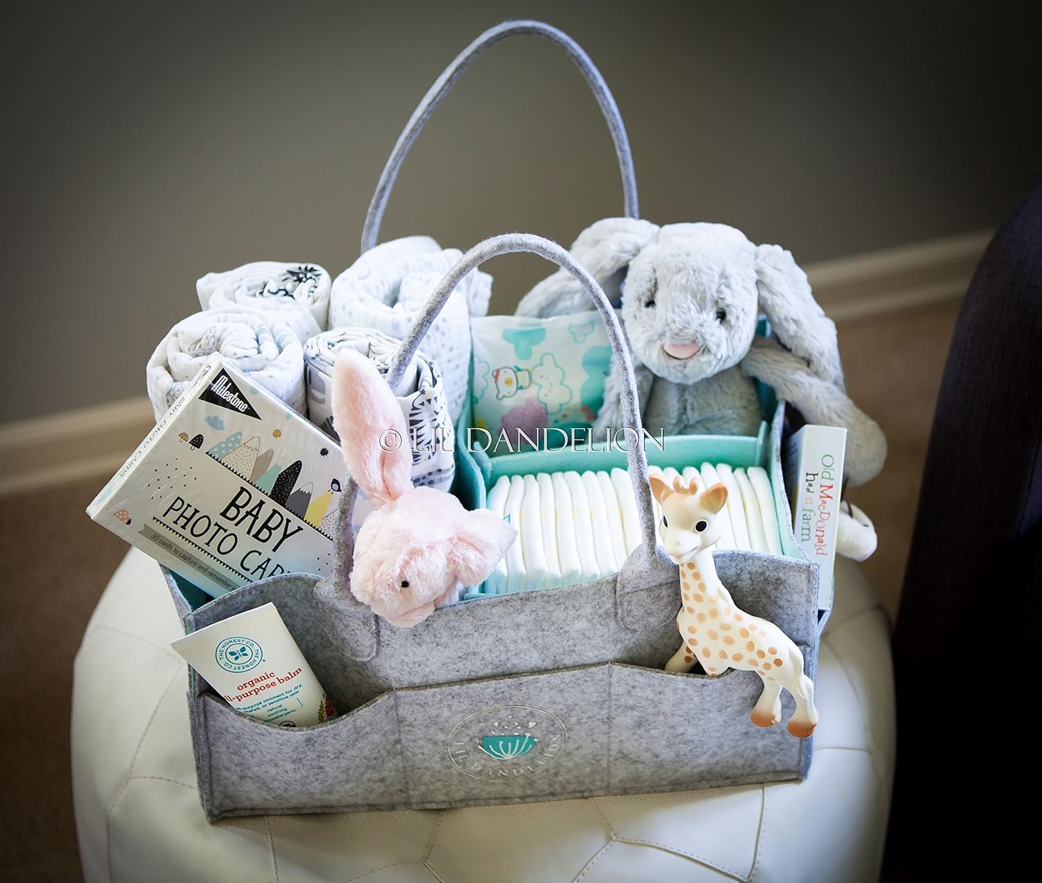 Lil Dandelion Baby Diaper Caddy Organizer 1