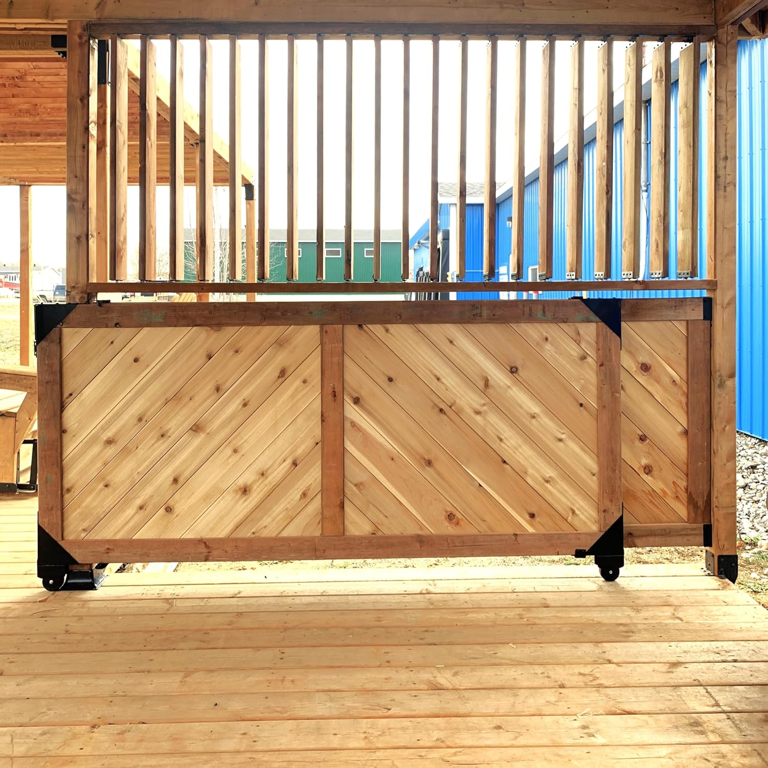 Pylex 11052 Sliding Gate Kit Black