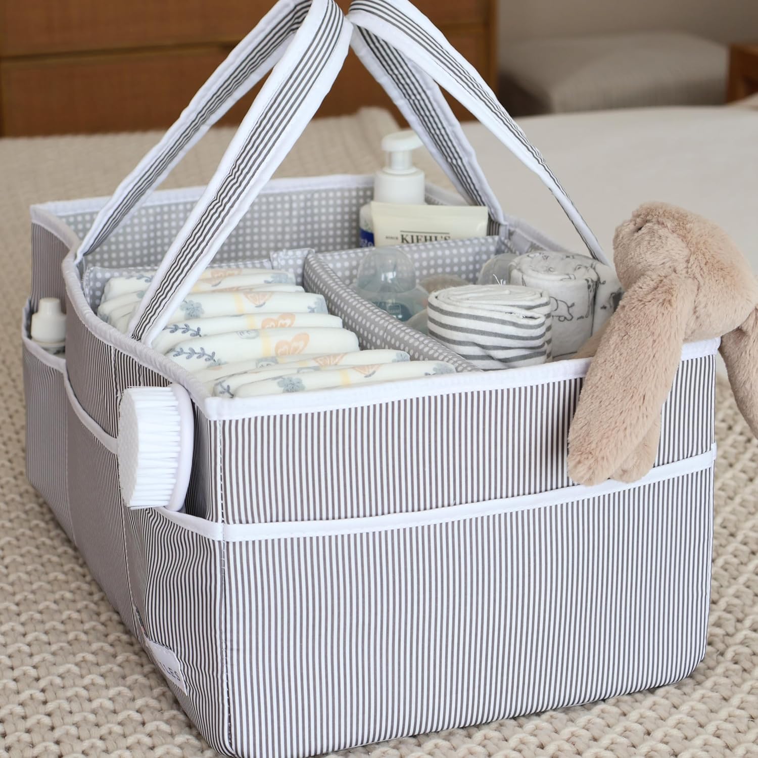 Lily Miles Extra Large Diaper Caddy Organizer