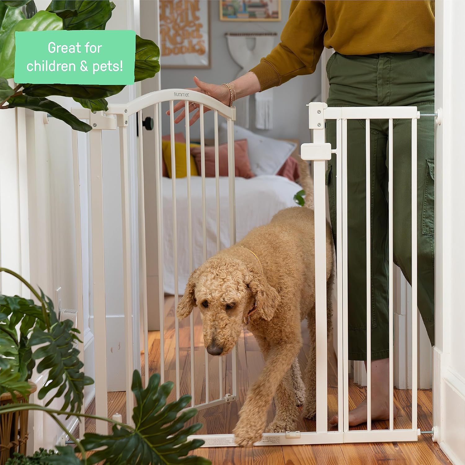 Summer Infant Extra Tall Wide Safety Gate - White