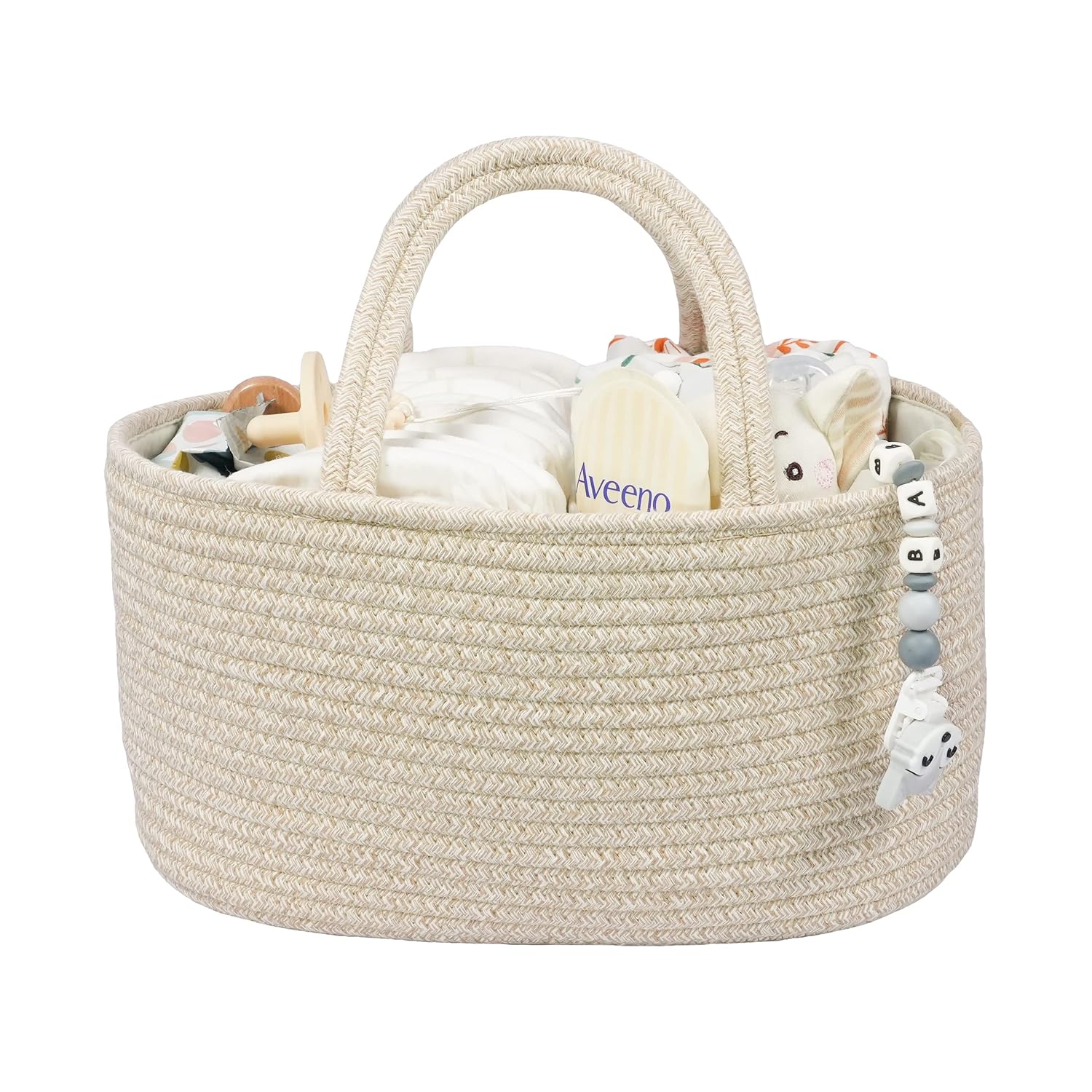 XUANGUO Baby Diaper Caddy Organizer with Handles