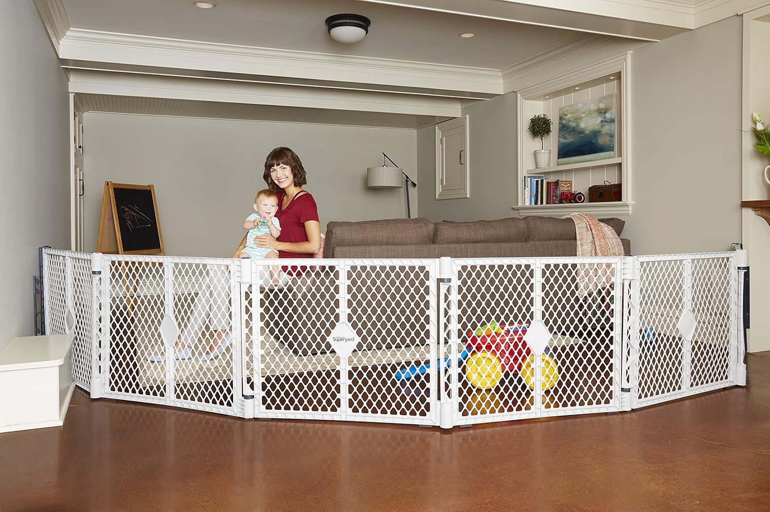 Toddleroo by North States Wall Mount Kit Gray