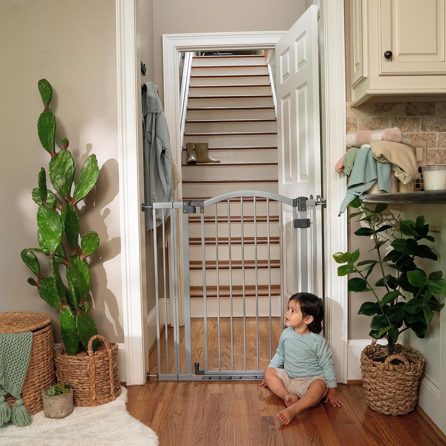 Summer Infant Extra Tall Wide Safety Gate - Gray