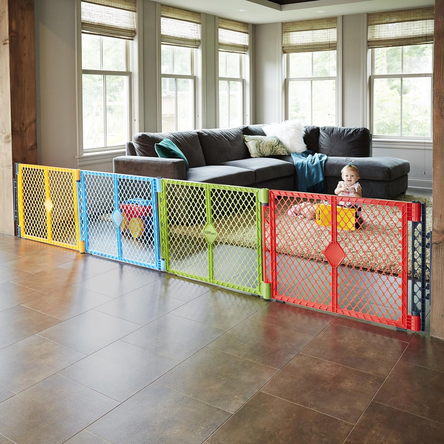 Toddleroo by North States Wall Mount Kit Gray